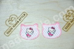 Акриловая серединка Hello Kitty