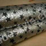 Кожзам звезды. Размер 20*30 см